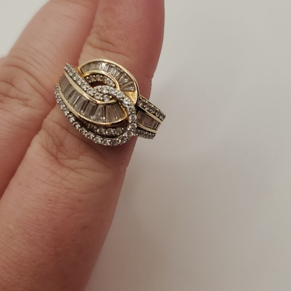 Silver Statement Ring - image 2